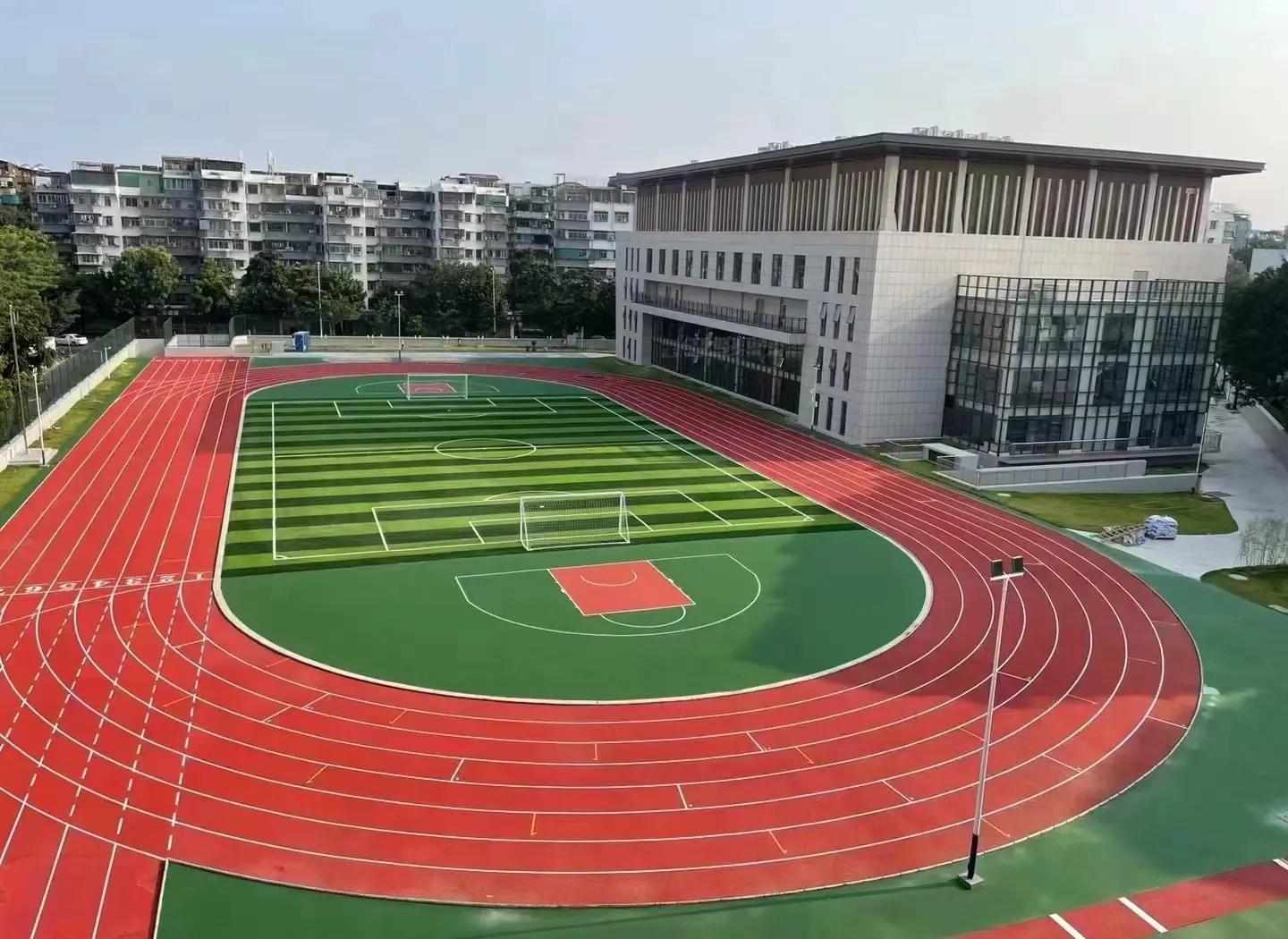 西双版纳傣族自治州塑胶跑道塑胶篮球场 - 方案